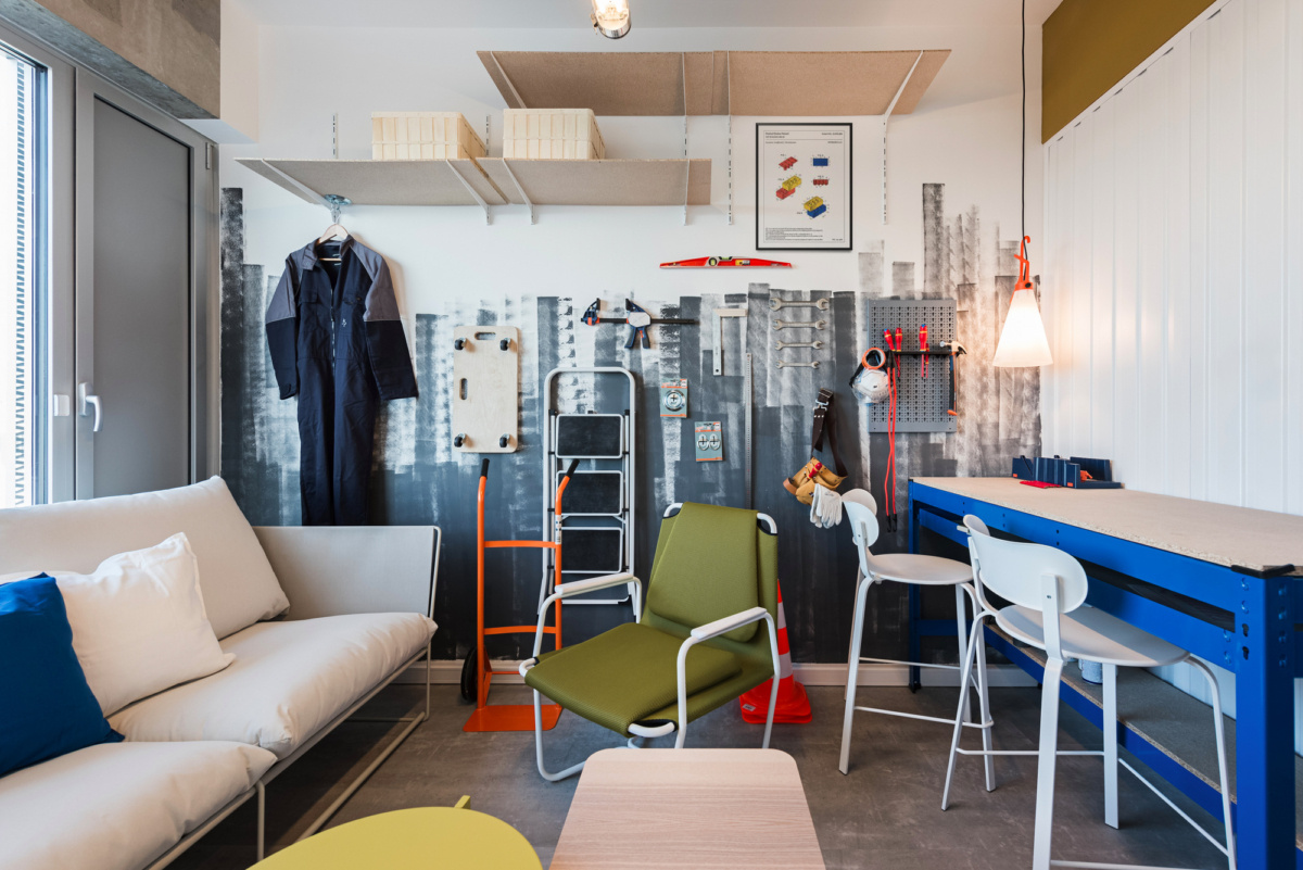 辦公空間,國外辦公設計,法國,Decodheure,SII辦事處