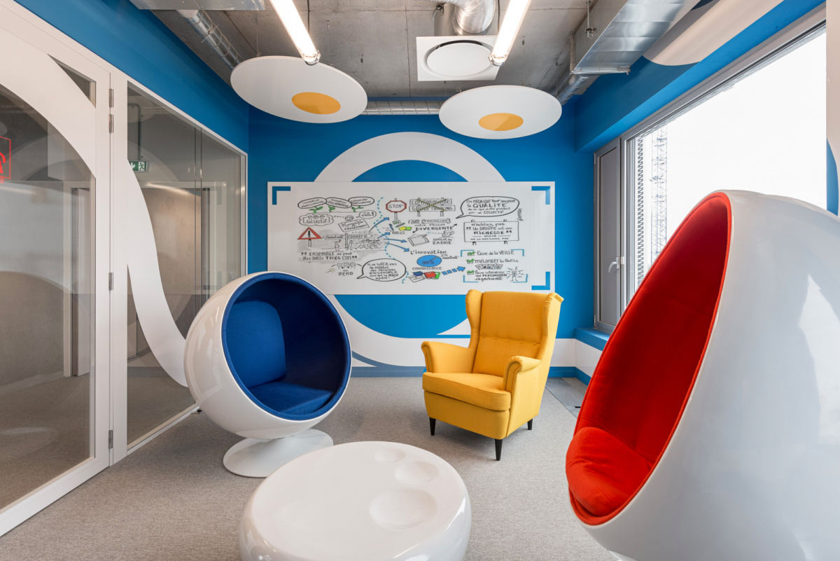 辦公空間,國外辦公設計,法國,Decodheure,SII辦事處