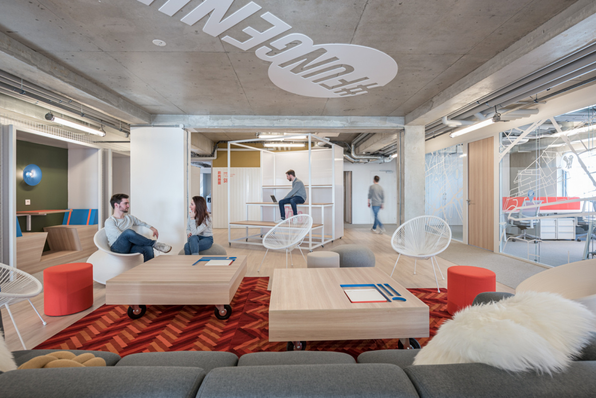 辦公空間,國外辦公設計,法國,Decodheure,SII辦事處