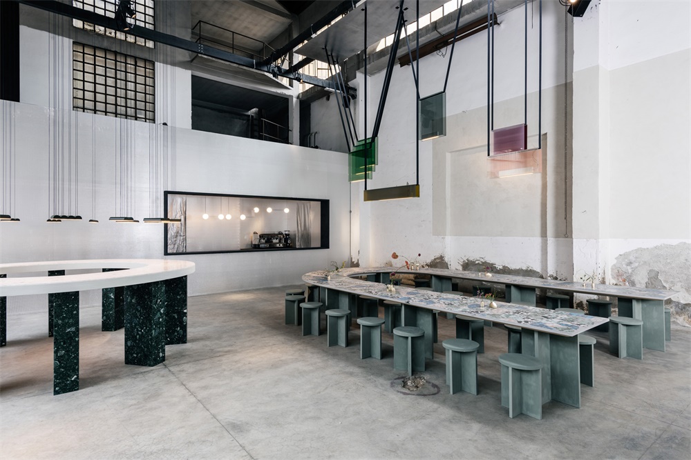 餐飲空間，照明設計，2019米蘭設計周，DWA Design Studio，Lambert & Fils