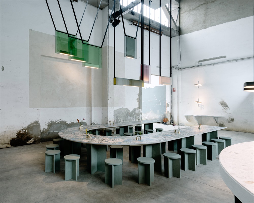 餐飲空間，照明設計，2019米蘭設計周，DWA Design Studio，Lambert & Fils