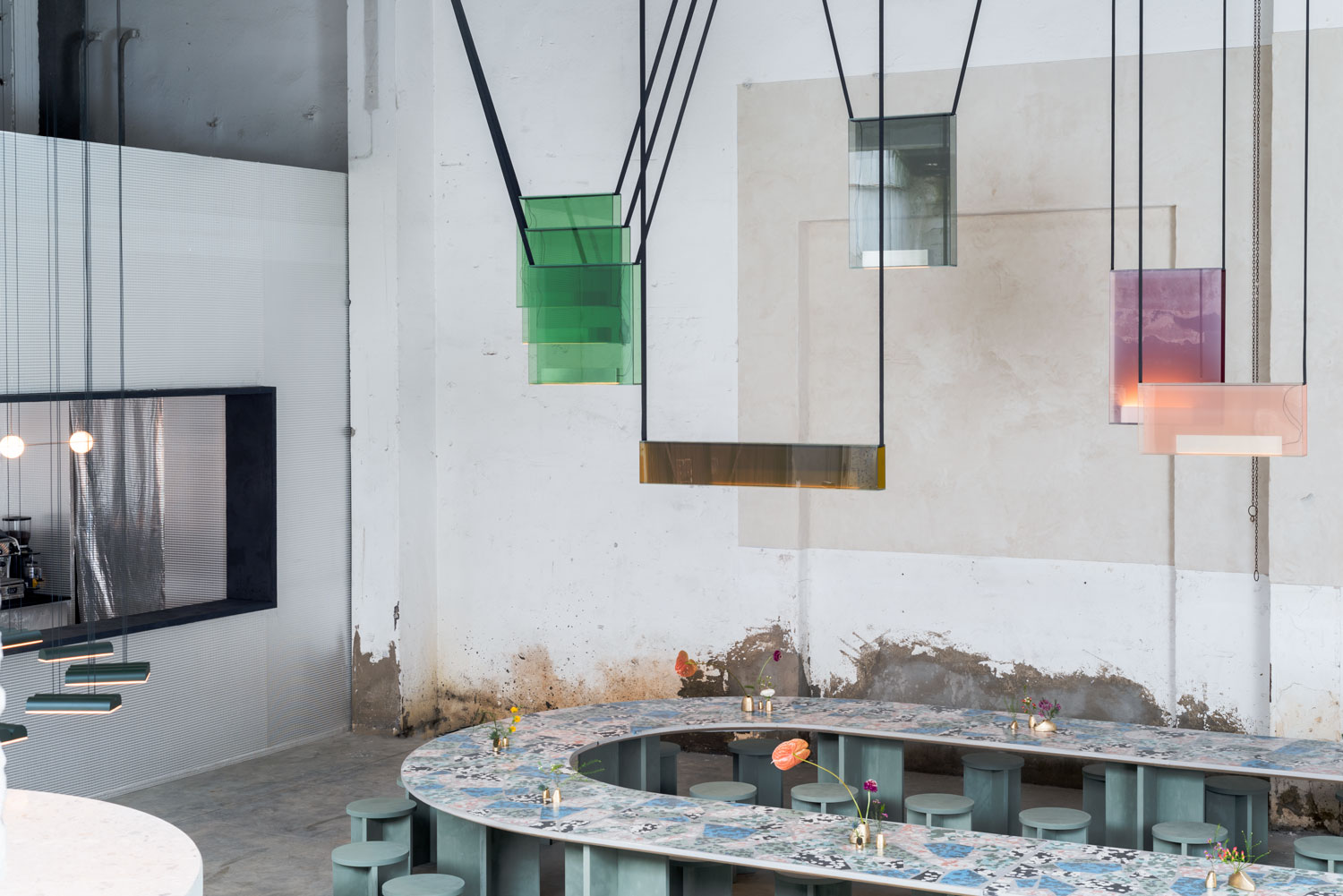 餐飲空間,照明設計,2019米蘭設計周,DWA Design Studio,Lambert & Fils