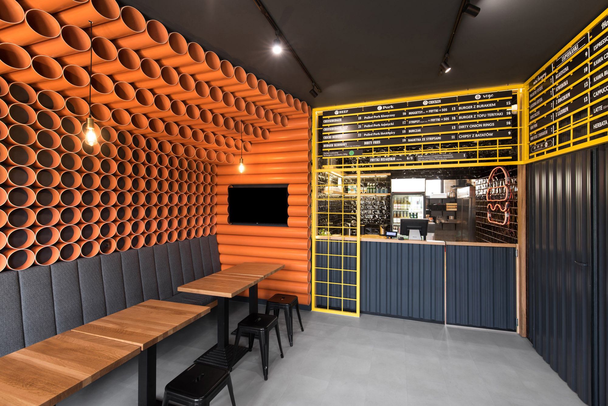 餐飲空間,國外餐飲設計,波蘭,mode:lina architekci,咖餐廳