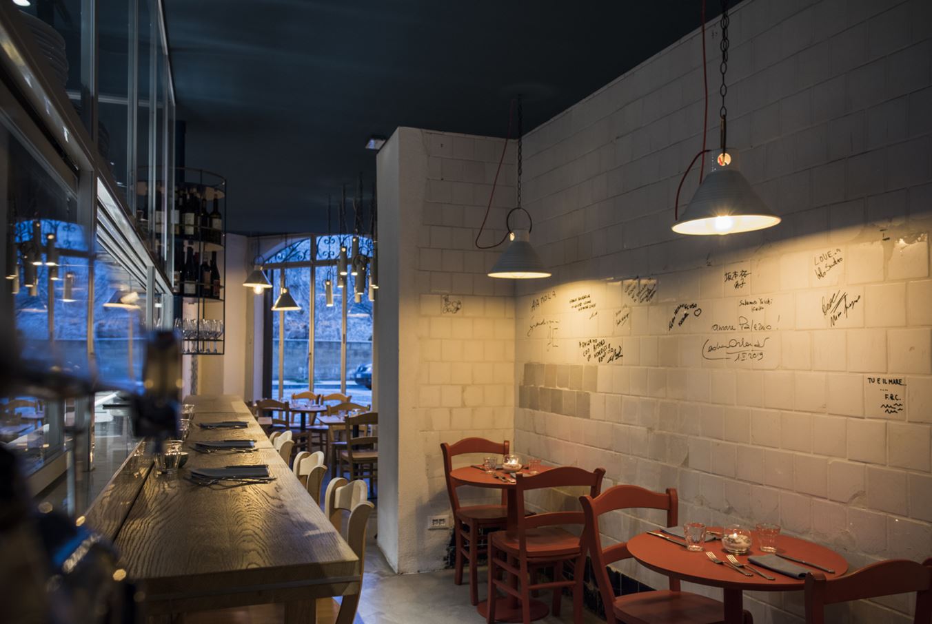 餐飲空間,國外餐廳設計,意大利,海鮮餐廳,Fatima Costa,Aja Mola