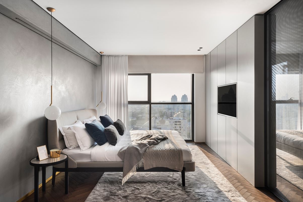 住宅空間,私人住宅,住宅設計,以色列,現代風格,頂層公寓