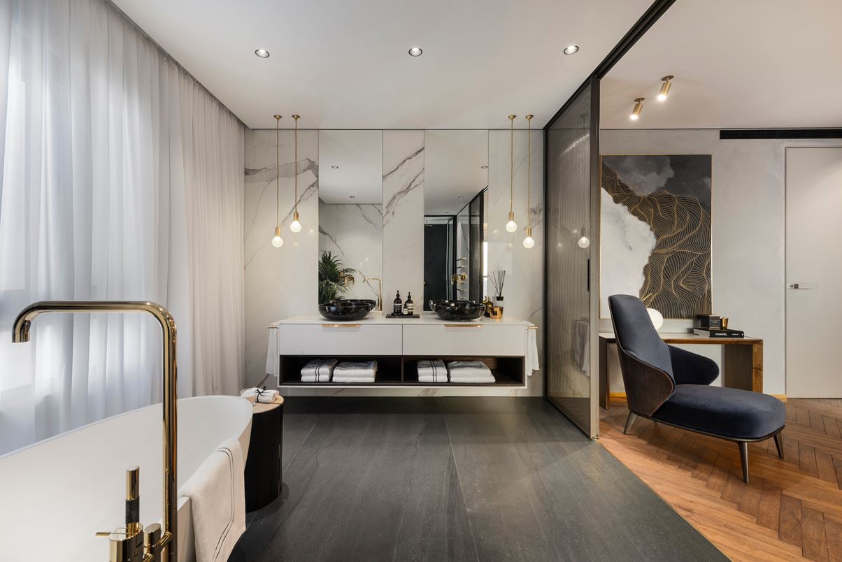 住宅空間,私人住宅,住宅設計,以色列,現代風格,頂層公寓