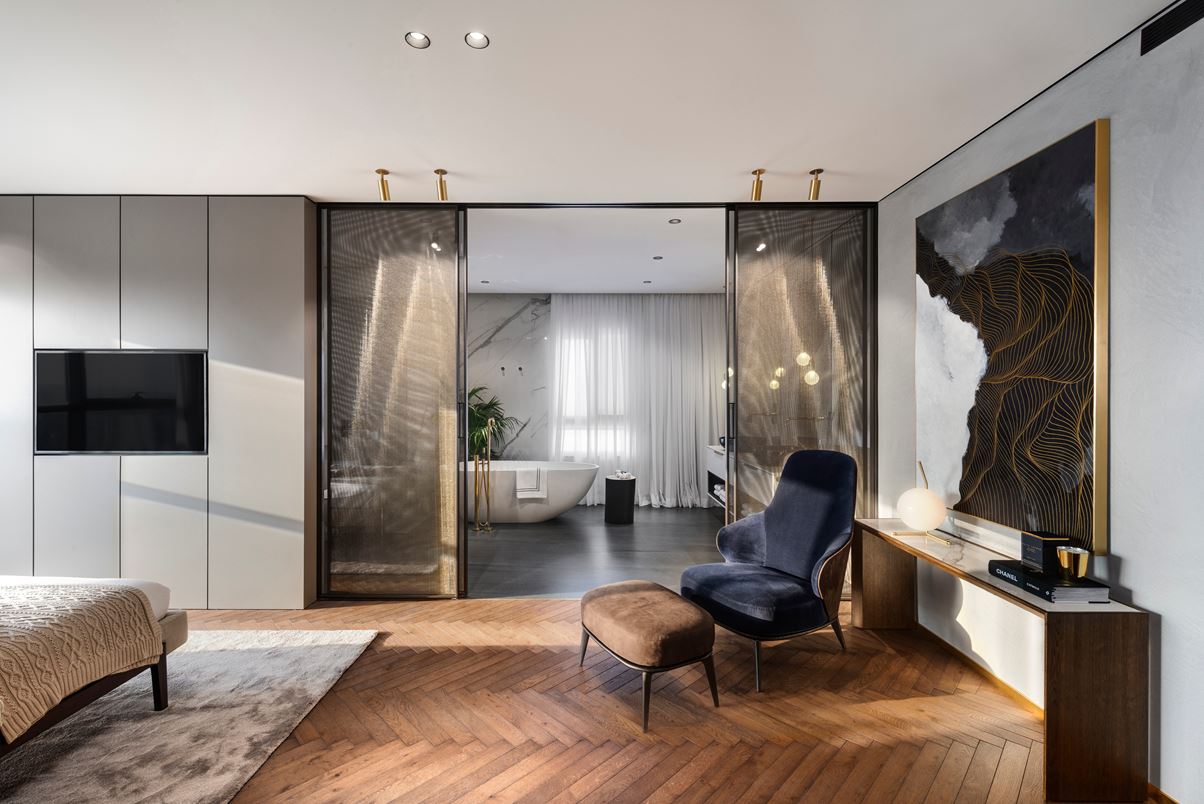 住宅空間,私人住宅,住宅設計,以色列,現代風格,頂層公寓