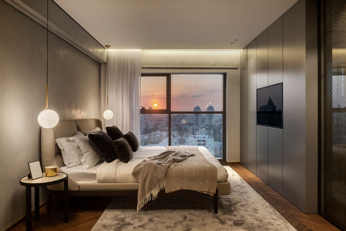 住宅空間,私人住宅,住宅設計,以色列,現代風格,頂層公寓