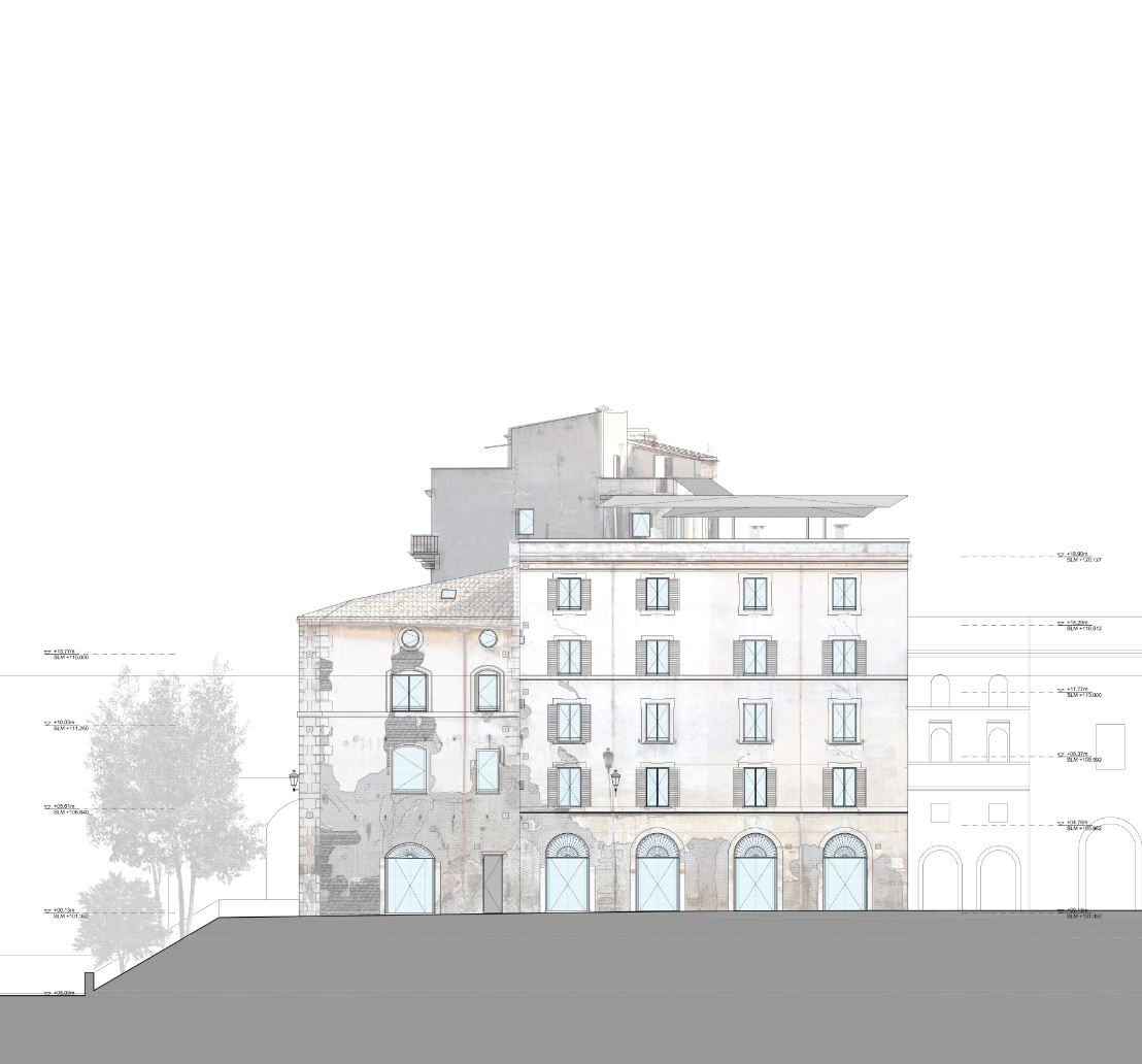建築改造，酒店空間，設計酒店，羅馬，讓·努維爾