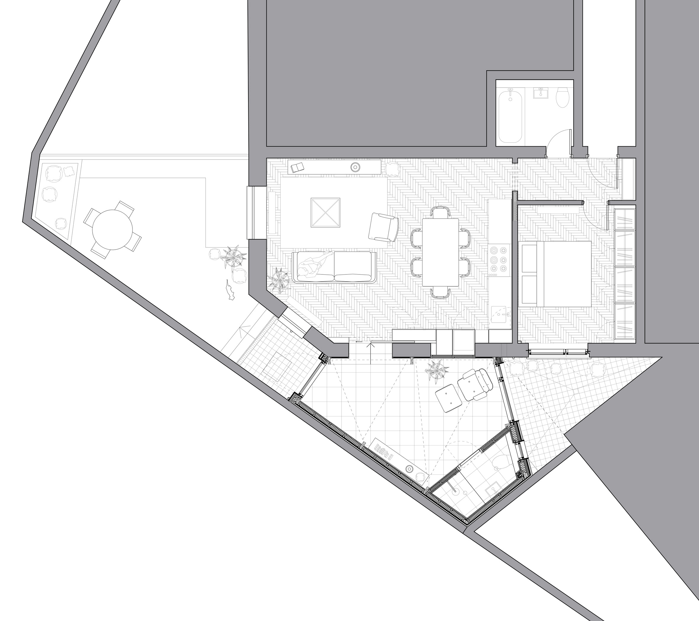 擴建設計,建築改造,倫敦,IF_DO,住宅空間