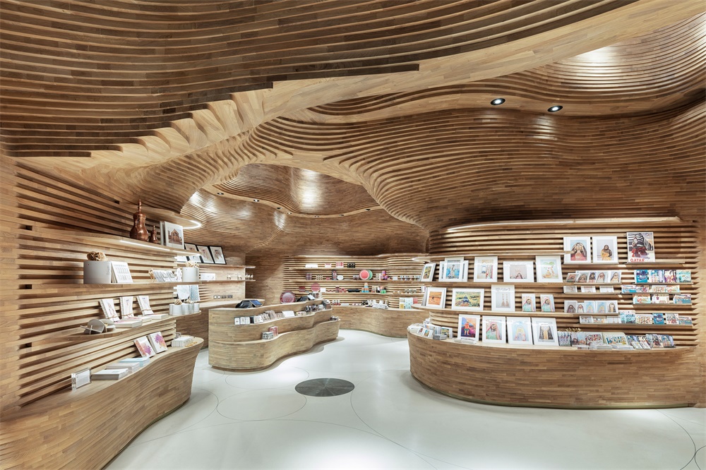 商業空間，禮品店設計，卡塔爾國家博物館，Koichi Takada
