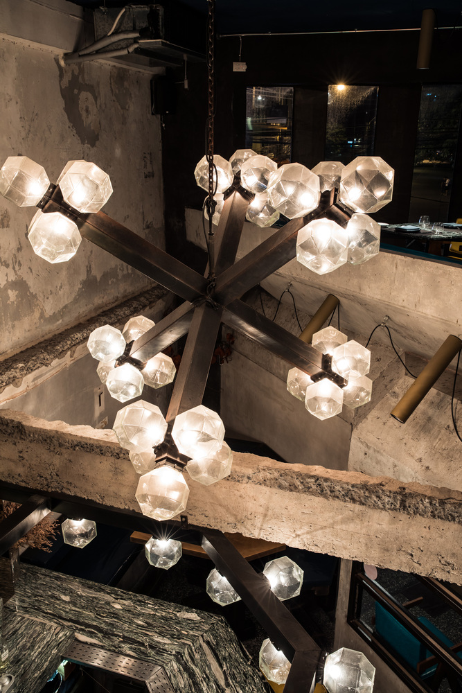 餐飲空間,國外餐廳設計,曼穀,Lump,Bunker餐廳