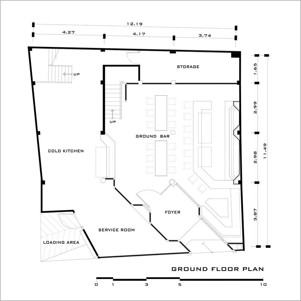 餐飲空間,國外餐廳設計,曼穀,Lump,Bunker餐廳