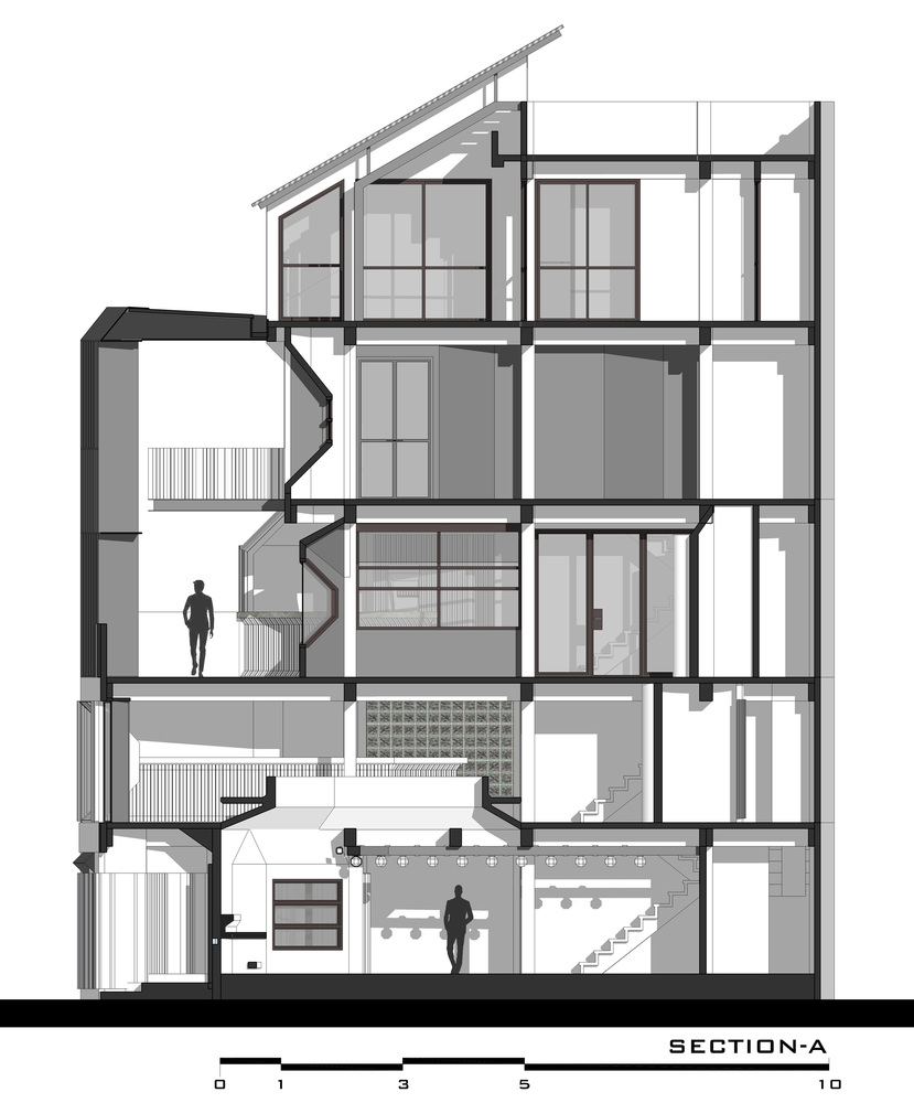 餐飲空間,國外餐廳設計,曼穀,Lump,Bunker餐廳
