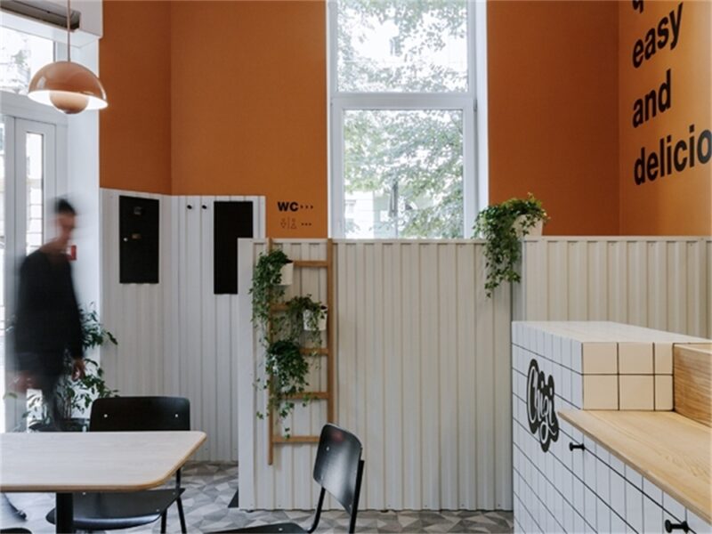 LIS design studio | 烏克蘭一家36.5㎡快餐店