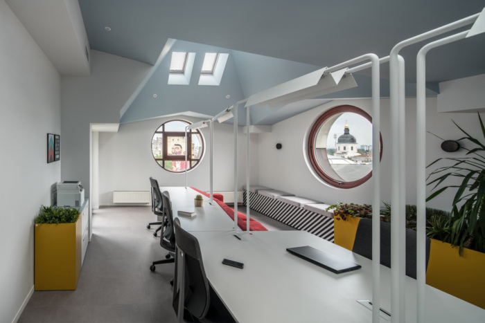 辦公空間,國外辦公室設計,Nika Vorotyntseva,基輔,銀行辦公室