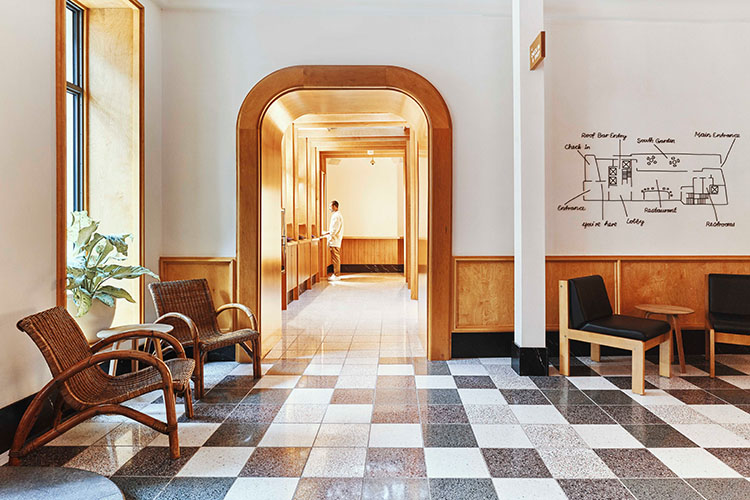 酒店空間,國外酒店設計,紐約,Sister City,Atelier Ace