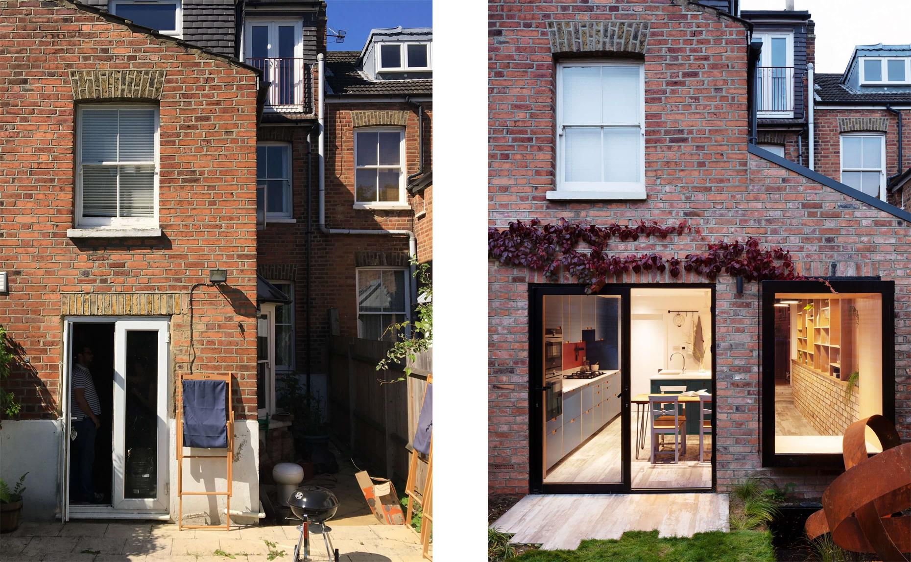 住宅空間，國外住宅設計，倫敦，聯排別墅，Amos Goldreich