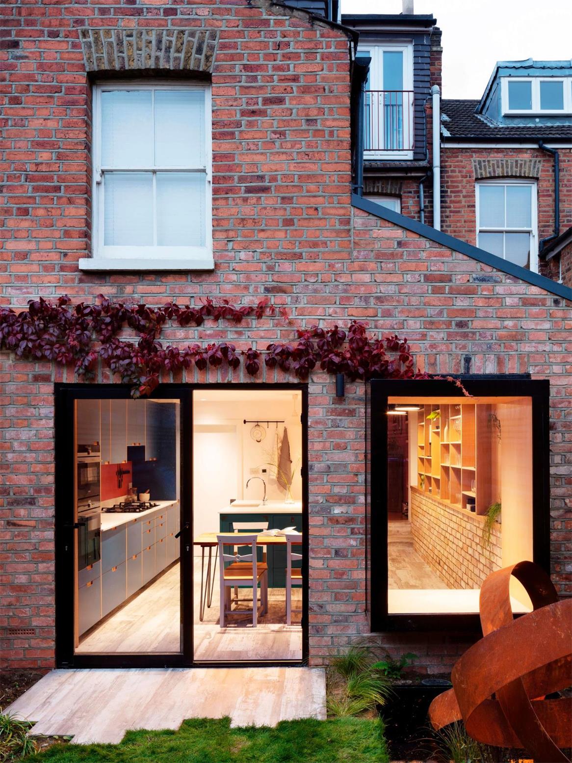 住宅空間，國外住宅設計，倫敦，聯排別墅，Amos Goldreich