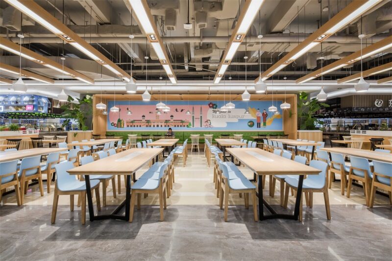 金楓設計 | 華為深圳F2員工餐廳改造設計