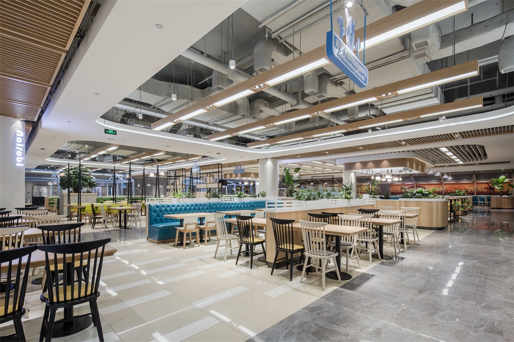 餐飲空間,員工餐廳設計,華為,深圳,改造設計,金楓設計,項目投稿