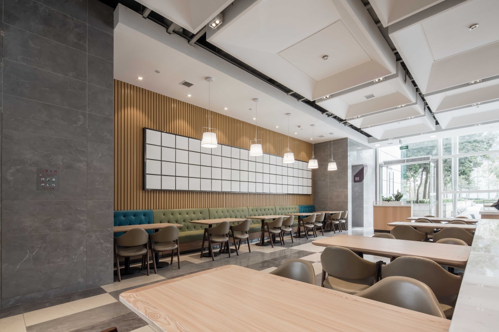 餐飲空間,員工餐廳設計,華為,深圳,改造設計,金楓設計,項目投稿