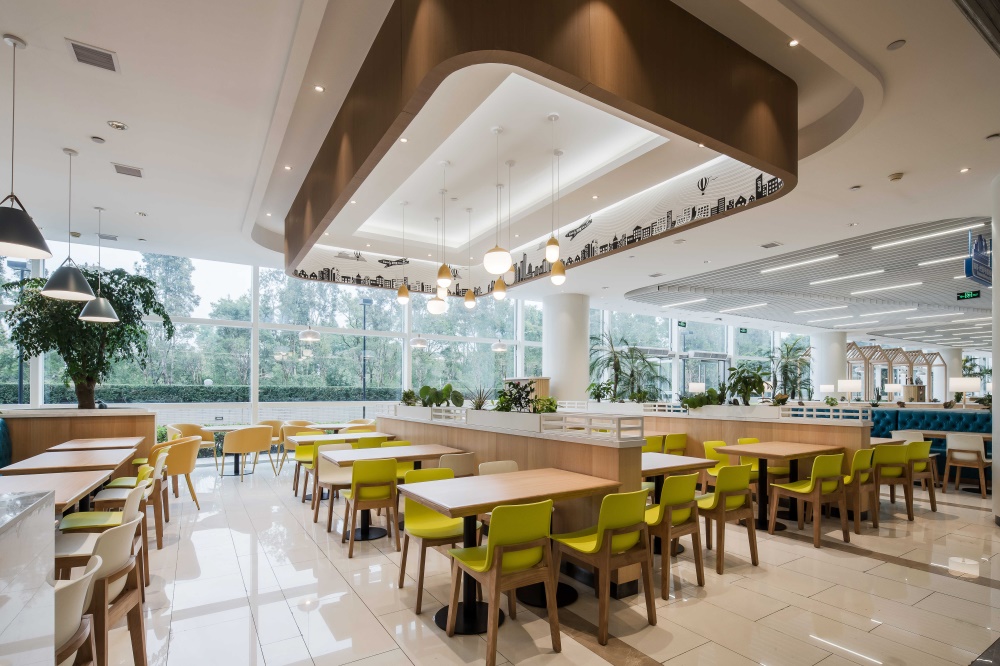 餐飲空間,員工餐廳設計,華為,深圳,改造設計,金楓設計,項目投稿