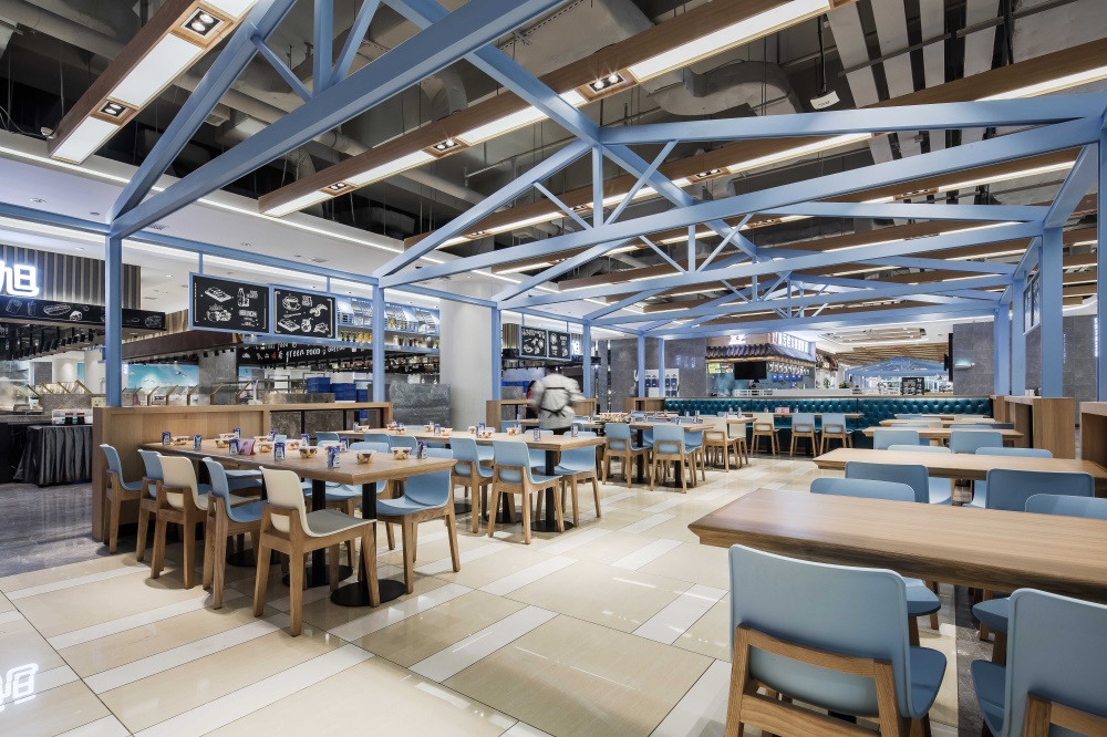 餐飲空間,員工餐廳設計,華為,深圳,改造設計,金楓設計,項目投稿