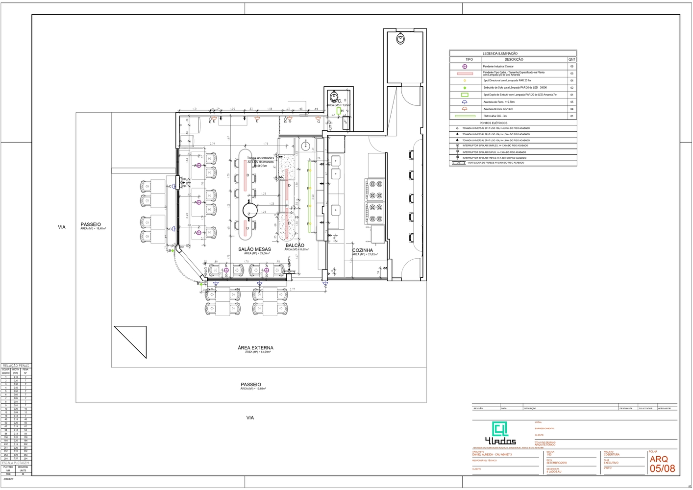 餐飲空間,國外餐廳設計,4 Lados.AU,巴西”width=