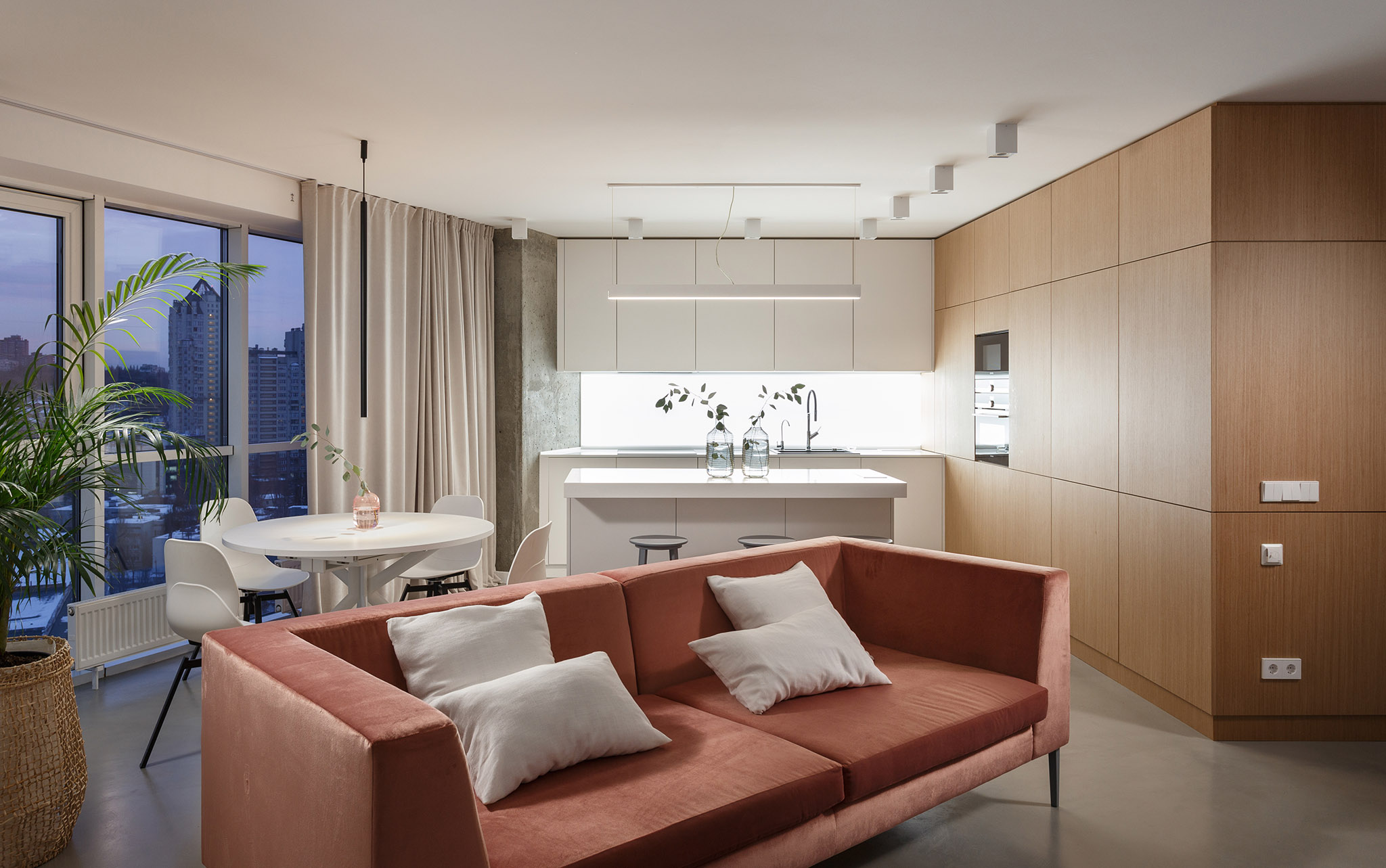 住宅空間,公寓設計,基輔,現代風格,陽光公寓,studio SVOYA