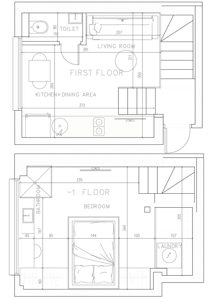 住宅空間,國外住宅空間設計,Nitzan Horovitz,特拉維夫,小宅概念