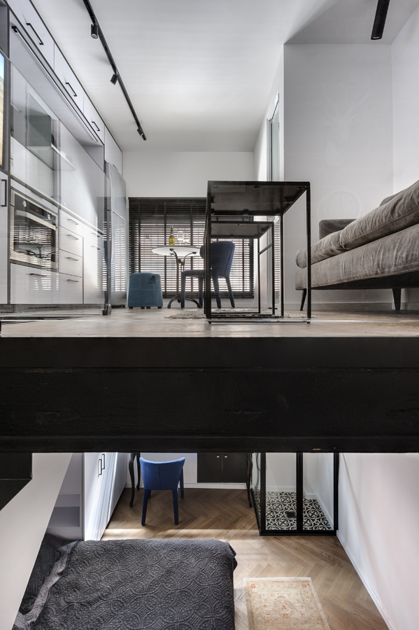 住宅空間,國外住宅空間設計,Nitzan Horovitz,特拉維夫,小宅概念