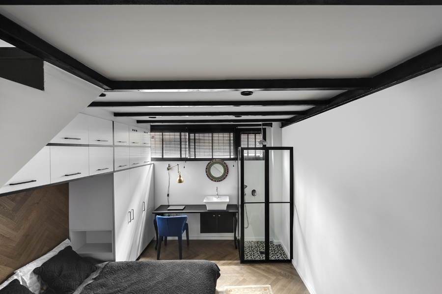 住宅空間,國外住宅空間設計,Nitzan Horovitz,特拉維夫,小宅概念