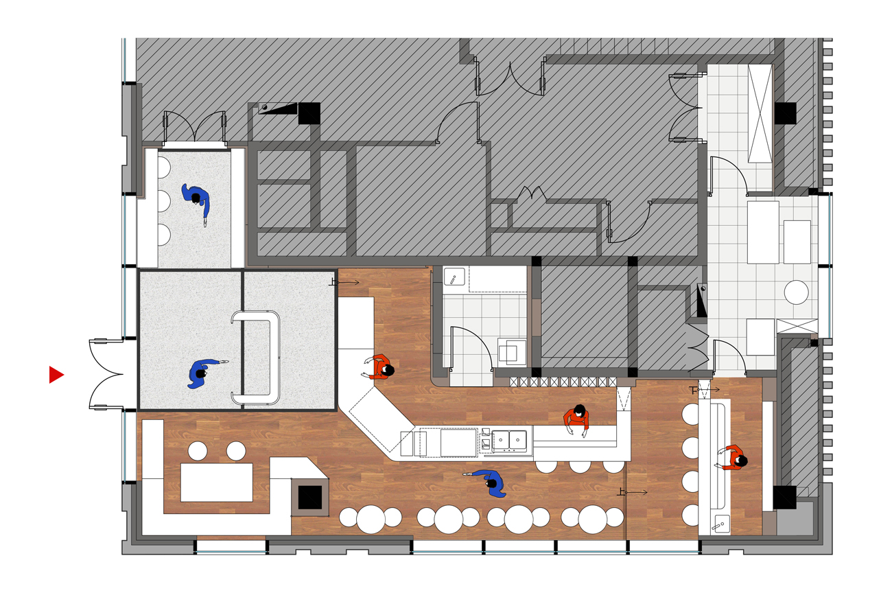 餐飲空間,咖啡廳設計,上海,尋長設計,魯馬滋咖啡-前灘店,項目投稿