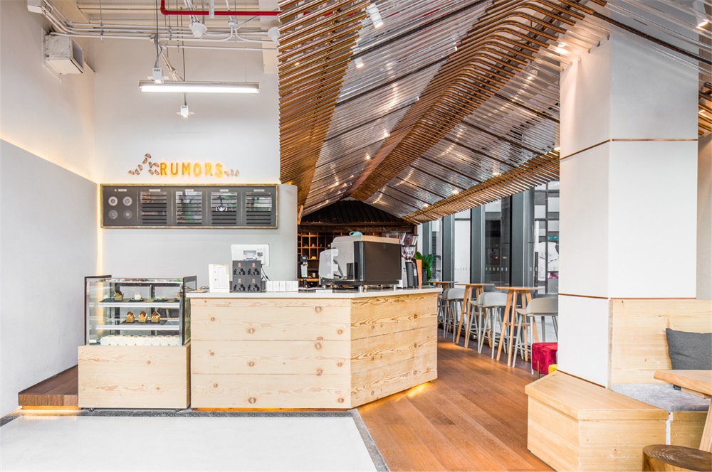 餐飲空間,咖啡廳設計,上海,尋長設計,魯馬滋咖啡-前灘店,項目投稿