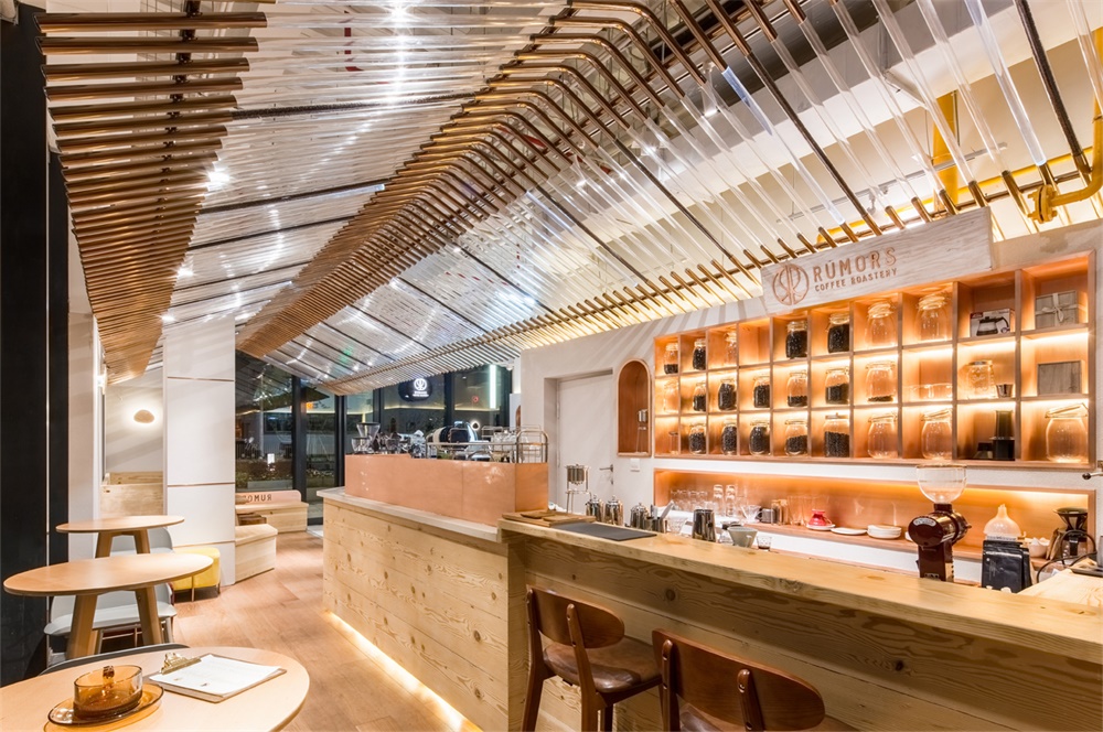 餐飲空間,咖啡廳設計,上海,尋長設計,魯馬滋咖啡-前灘店,項目投稿