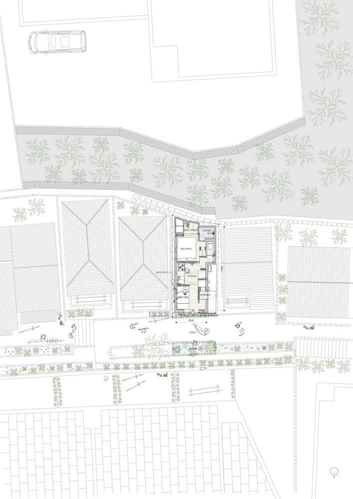 住宅空間,國外住宅設計,Takeshi Hosaka,東京,小宅概念