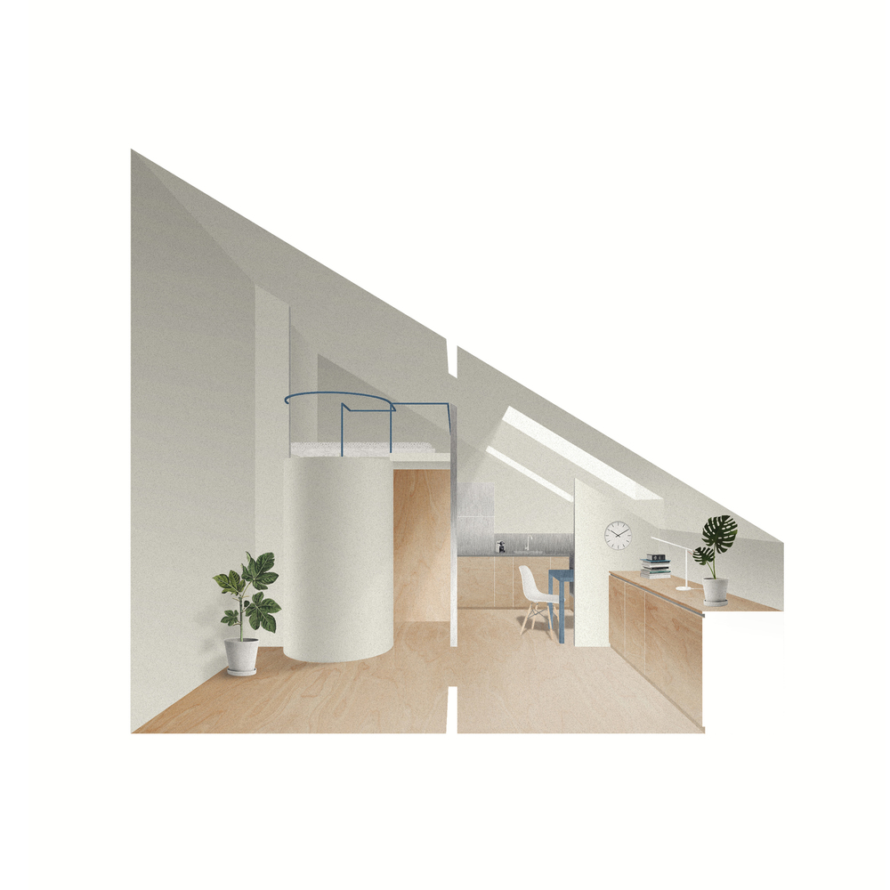 住宅空間,國外住宅空間設計,Untitled,米蘭,loft公寓