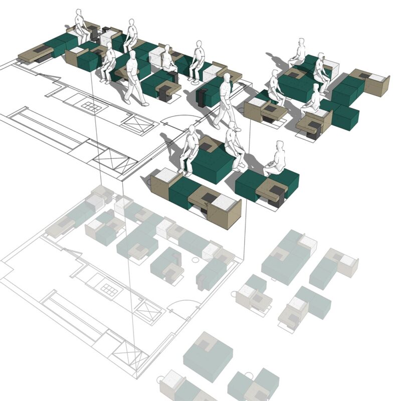 壹席設計 | 深圳本色E茶旗艦店-無間