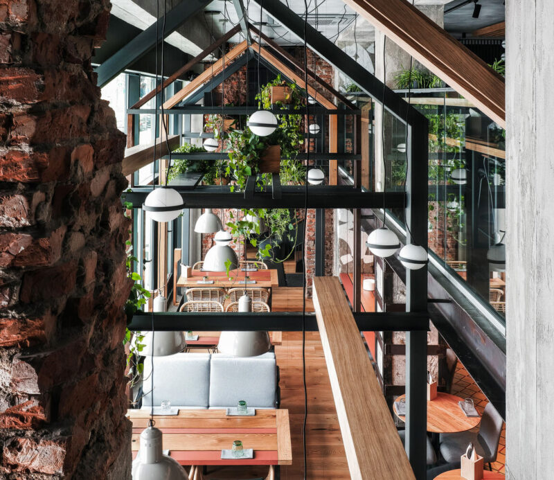 DA architecture | 聖彼得堡Kompaniya餐廳