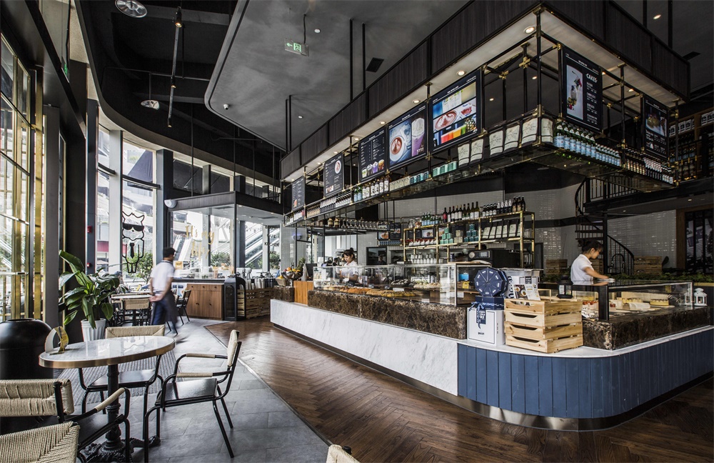 餐飲空間,時尚餐廳,國內餐廳設計,重慶,Open Life,金楓設計,項目投稿