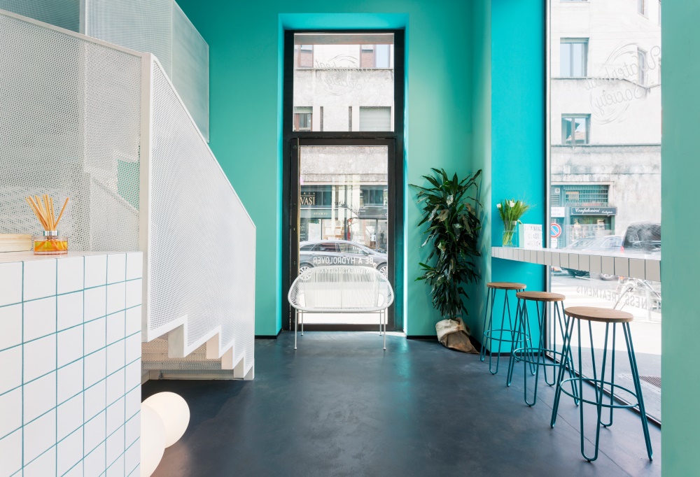 餐飲空間,商業空間,水療吧,米蘭,Nomade