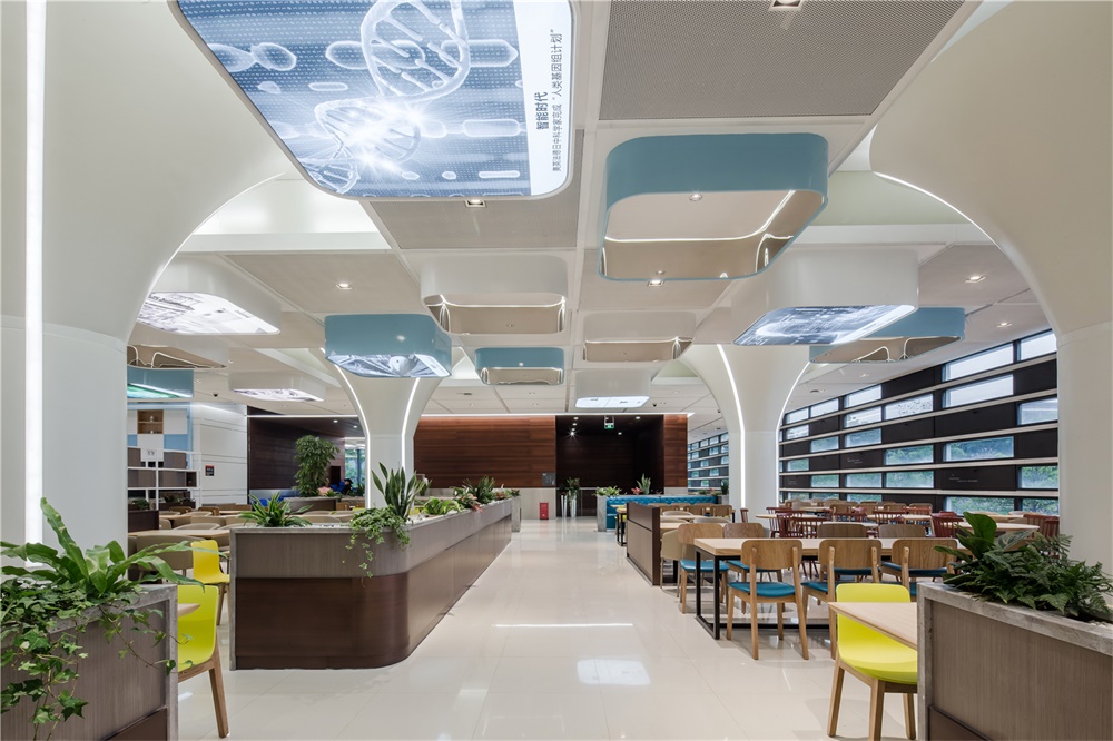 餐飲空間,員工餐廳設計,華為,深圳,改造設計,金楓設計