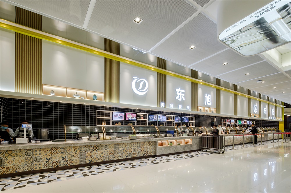 餐飲空間,員工餐廳設計,華為,深圳,改造設計,金楓設計