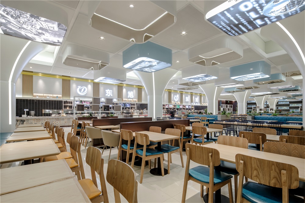 餐飲空間,員工餐廳設計,華為,深圳,改造設計,金楓設計