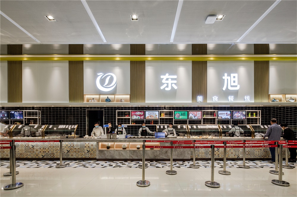 餐飲空間,員工餐廳設計,華為,深圳,改造設計,金楓設計