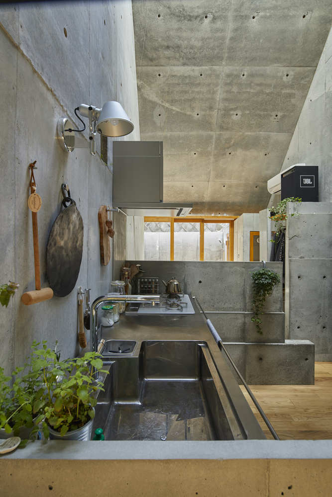 住宅空間,國外住宅設計,Takeshi Hosaka,東京,小宅概念