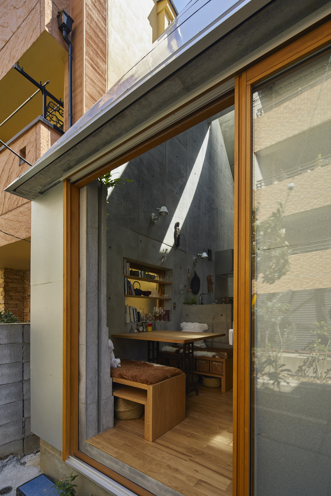 住宅空間，國外住宅設計，Takeshi Hosaka，東京，小宅概念