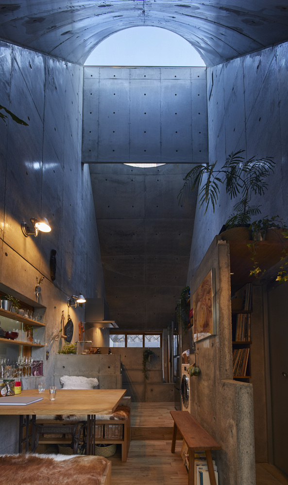 住宅空間，國外住宅設計，Takeshi Hosaka，東京，小宅概念