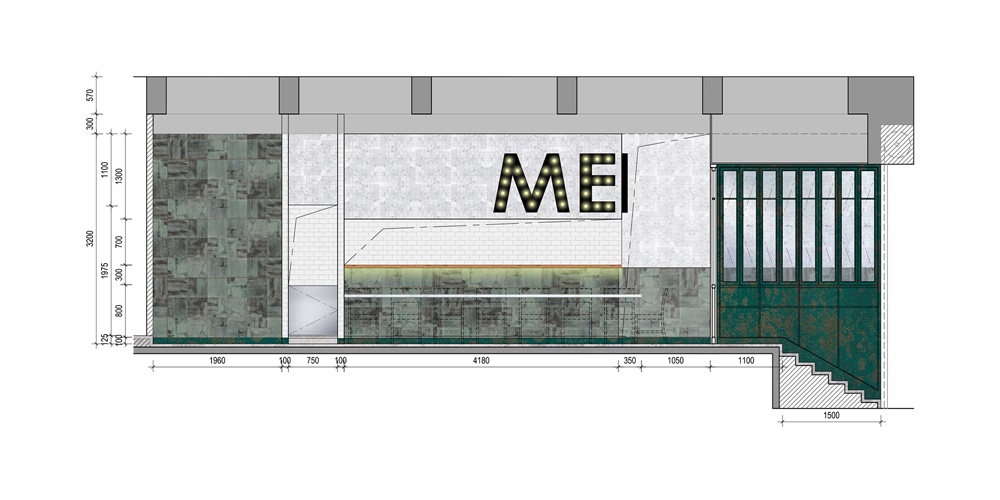 餐飲空間,麵館設計,香港上環,又又設計,香港麵佬到,70平方米餐飲空間設計